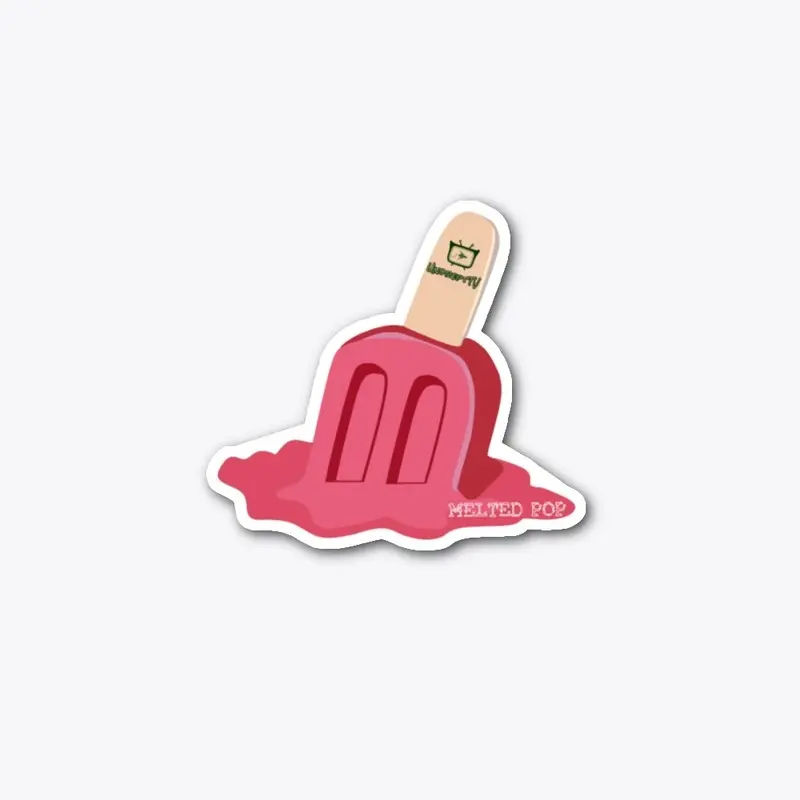 Melted Pop Sticker