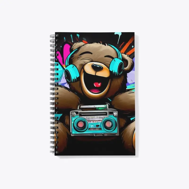 Graffiti Bear Notebook